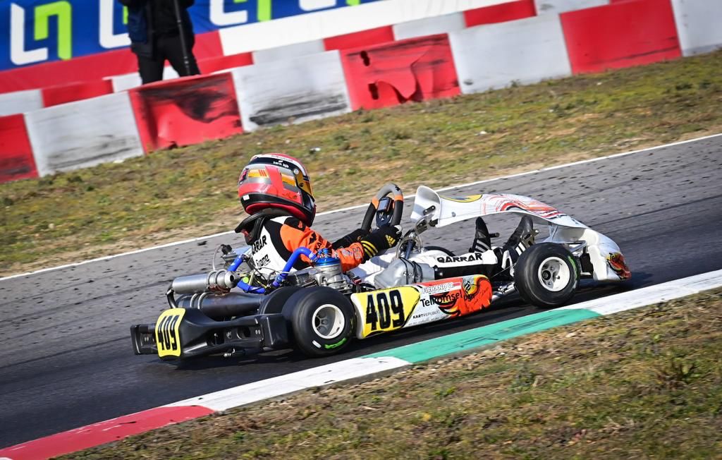 Pembalap Gokart Qarrar Firhand