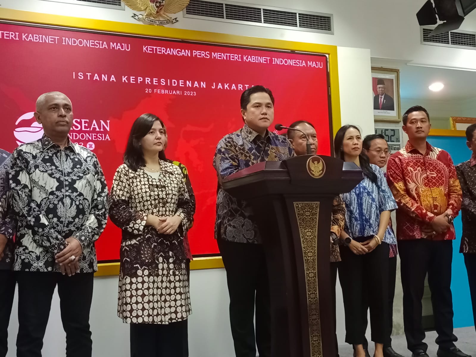 Ketua Umum PSSI Erick Thohir 