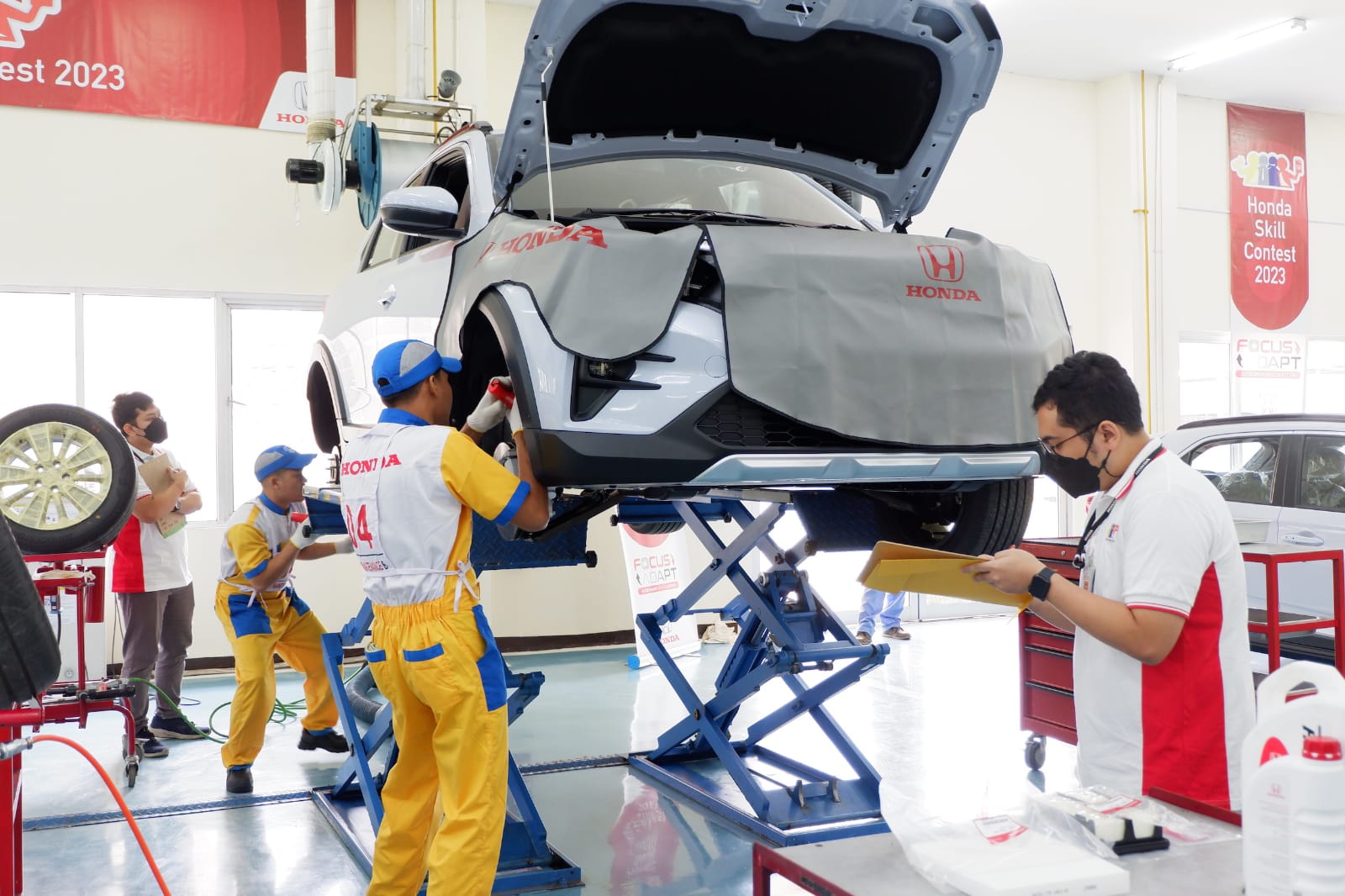 Honda Skill Contest 2023 kembali digelar tahun ini untuk para wiraniaga dan teknisi.