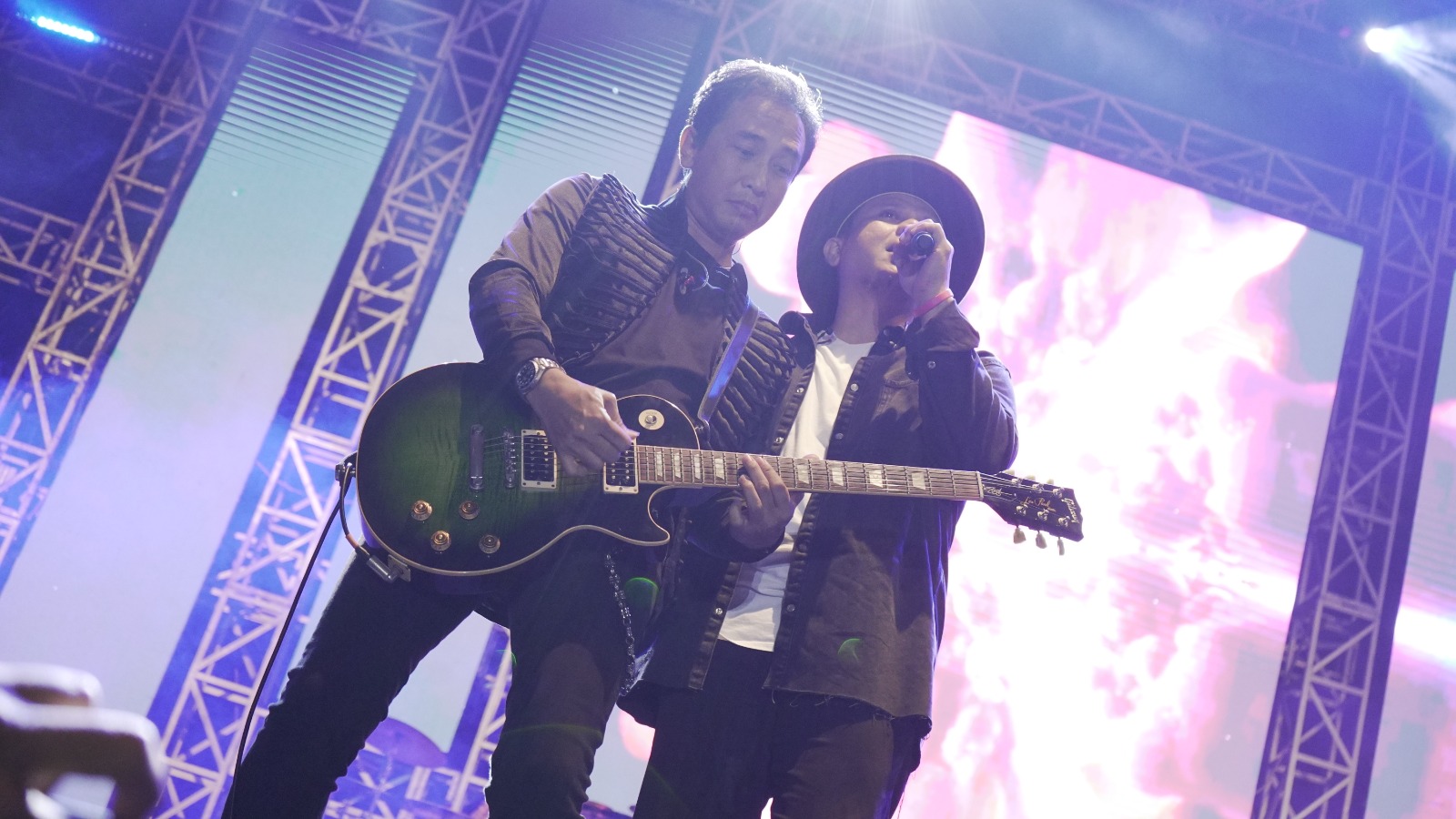 Penampilan Padi Rebonr di BNI The Royale Music Fest 2023