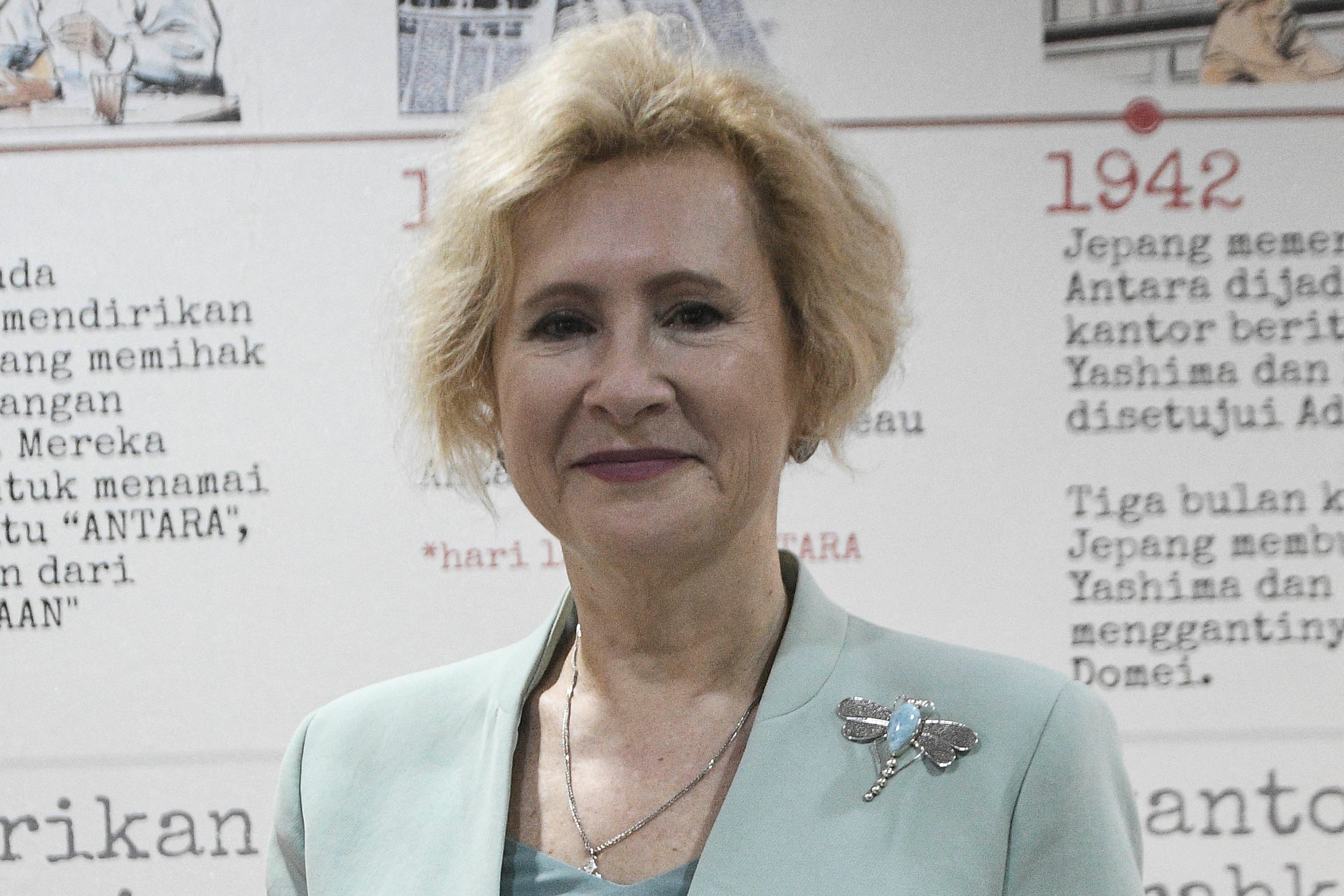 Duta Besar Rusia untuk Indonesia Lyudmila Vorobieva