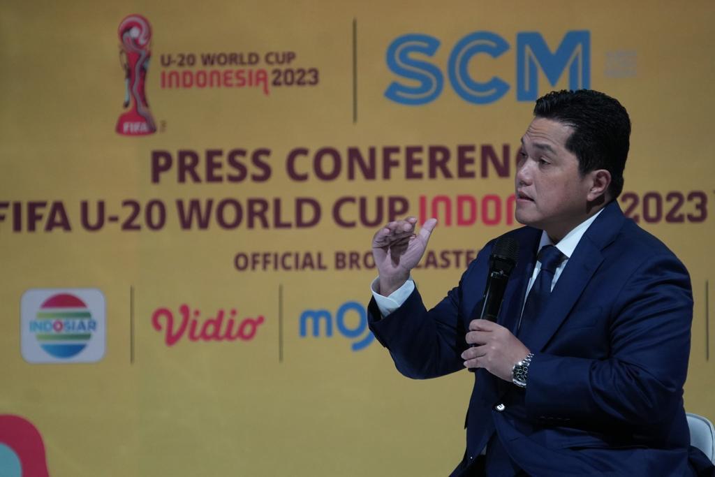 Ketua Umum PSSI Erick Thohir.