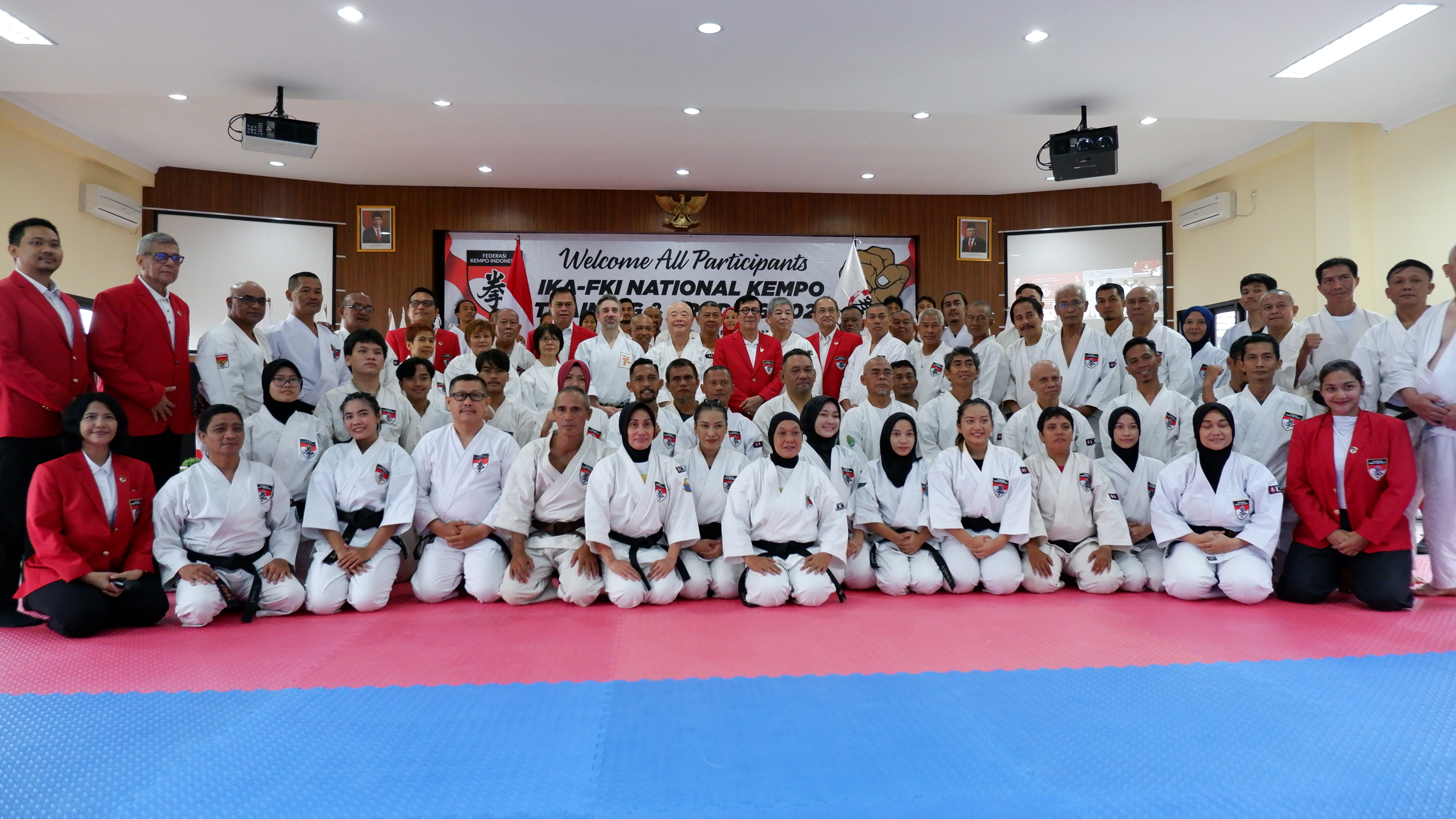 PENGURUS Pusat Federasi Kempo Indonesia (FKI) menyelenggarakan program IKA – FKI National Kempo Training & Grading 2023, pada 22-25 Februari