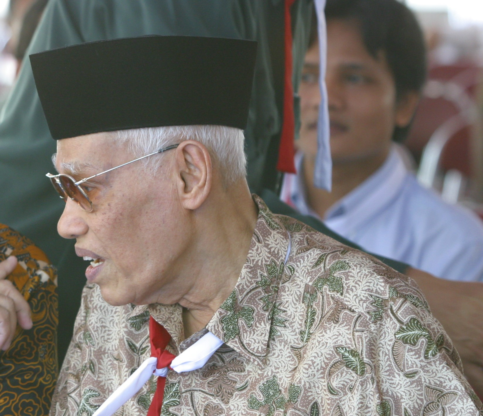 Ketua Umum Majelis Ulama Indonesia (MUI) Ali Yafie 
