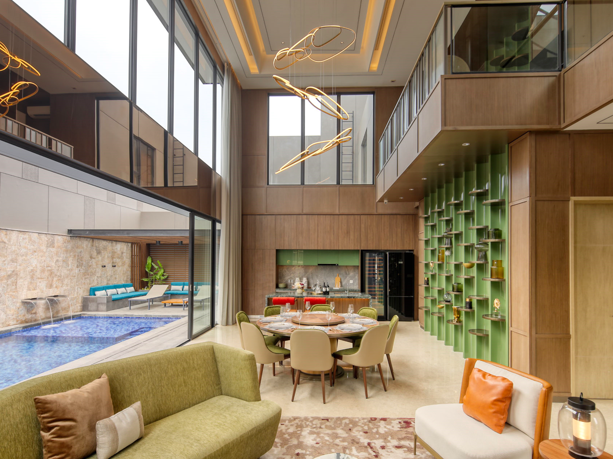 Rumah di klaster Layton.