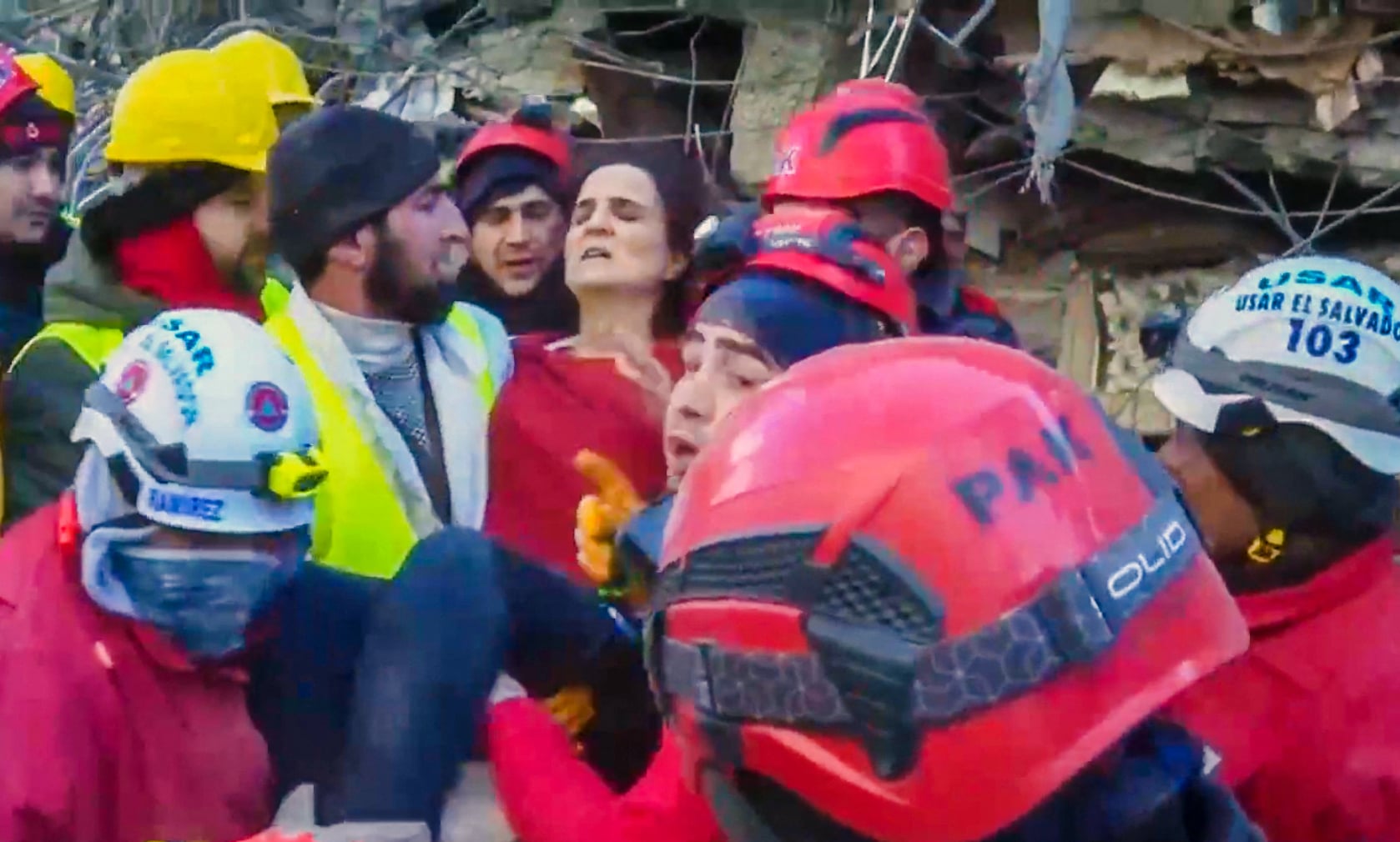 Korban gempa di Turki