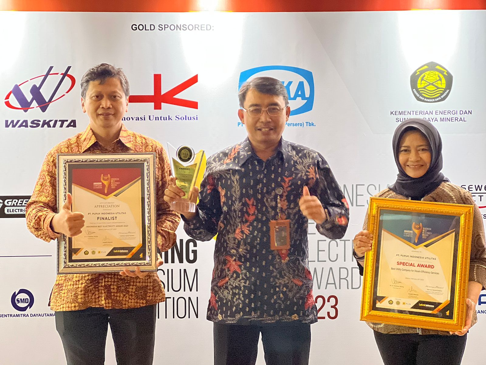 Penghargaan IBEA 202 untuk Pupuk Indonesia