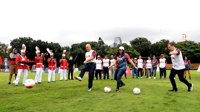 Acara pembukaan AIA Championship 2023 di Jakarta, Sabtu (11/2). 