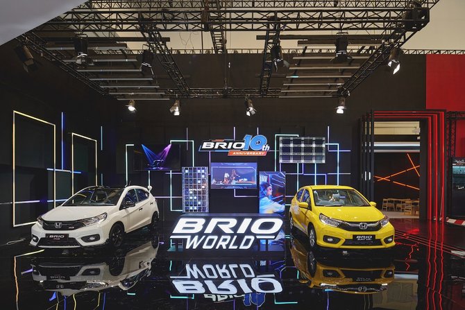 Zona Brio World yang berada di booth Honda IIMS 2023.