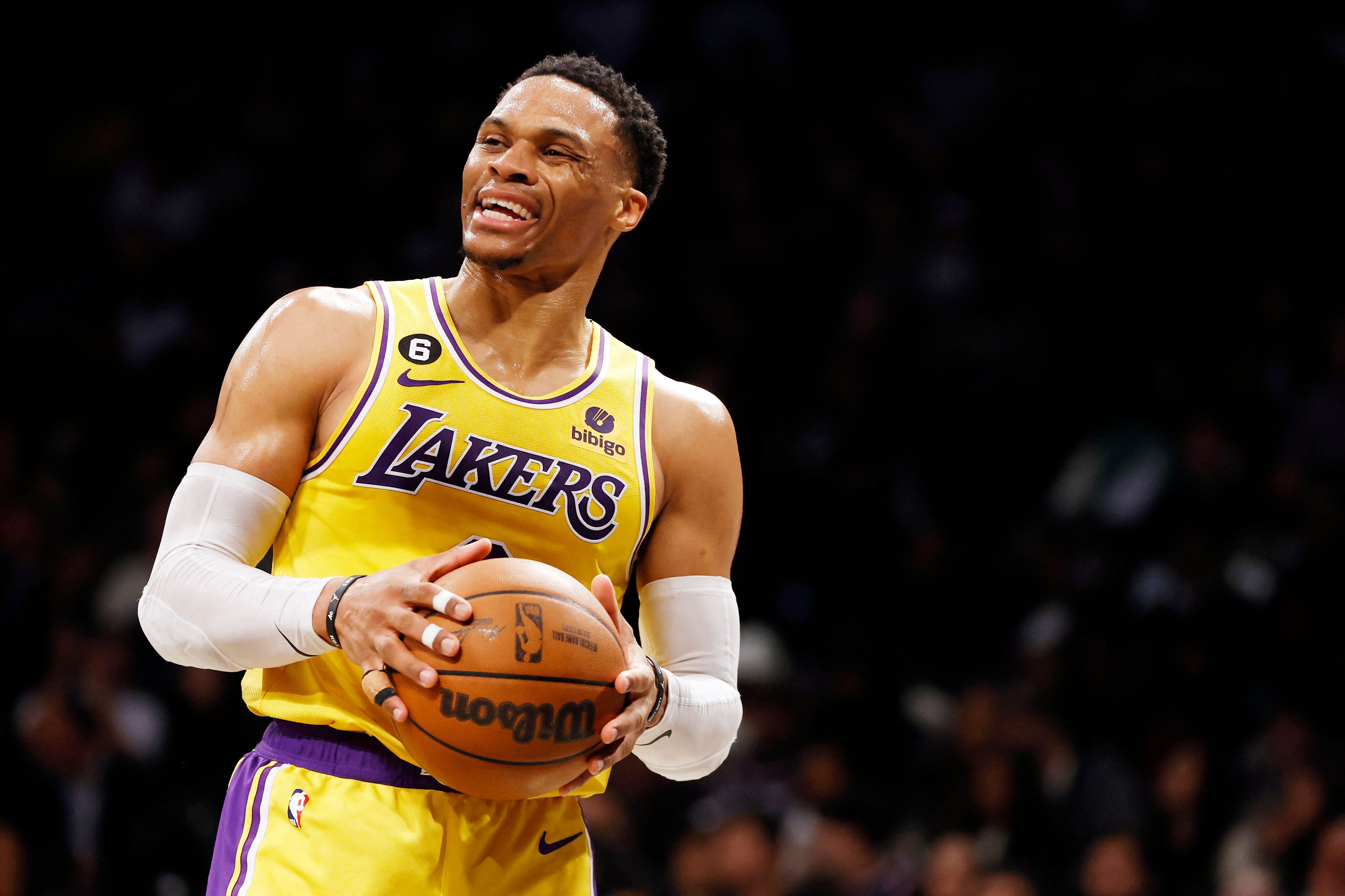 Pebasket Los Angeles Lakers Russell Westbrook