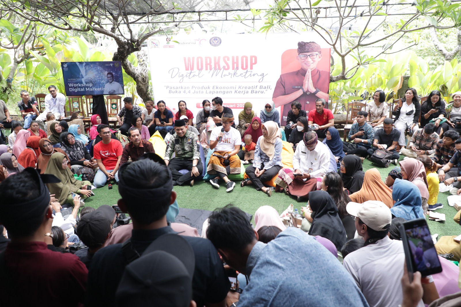 Ekonomi Bali Mulai Pulih, Sandiaga Uno Targetkan Pelaku UMKM Go Global