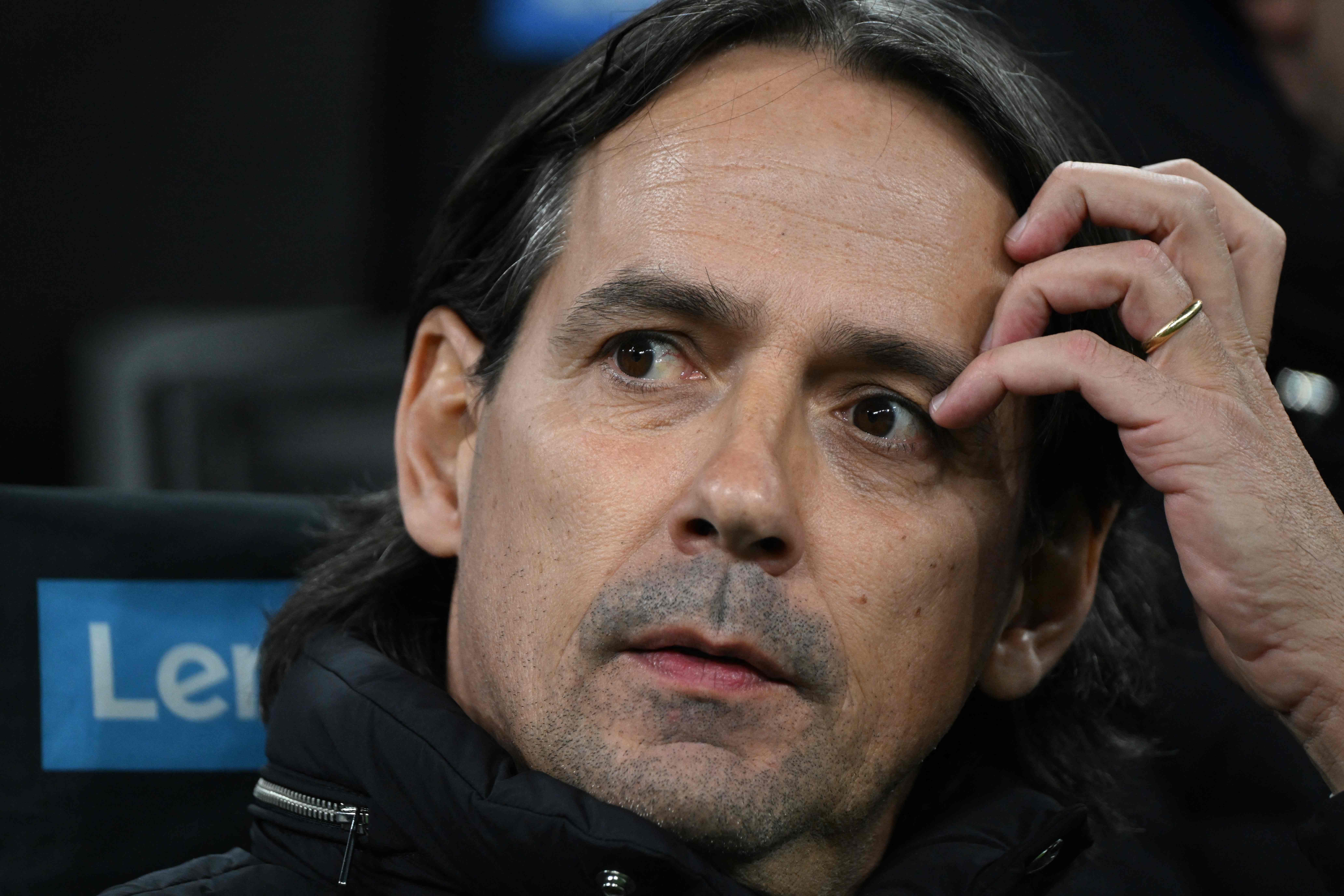 Pelatih Inter Milan Simone Inzaghi