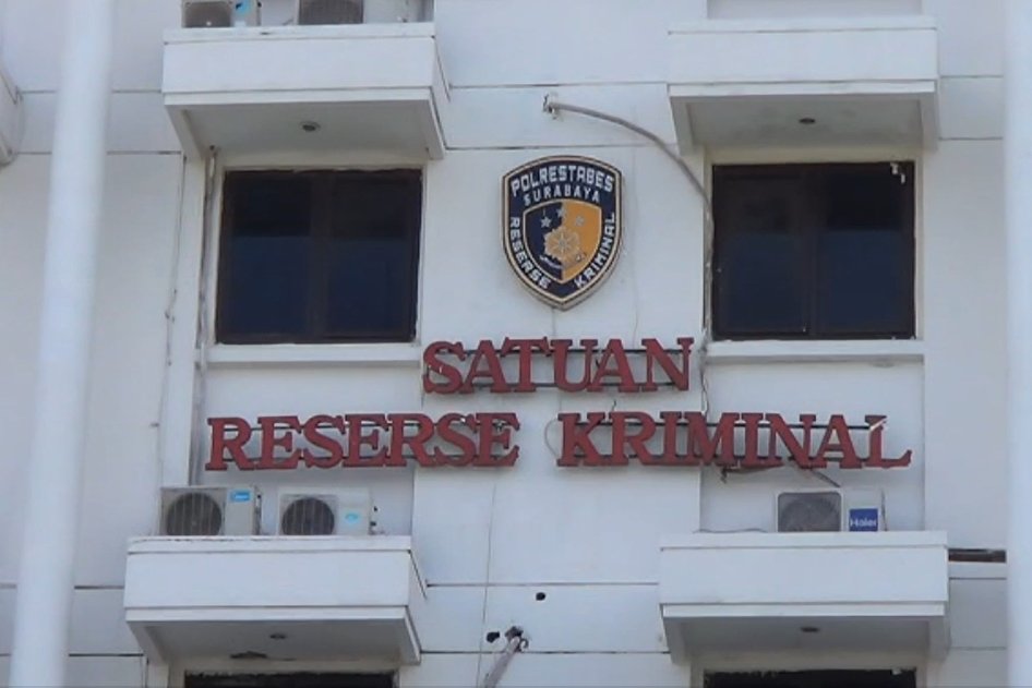 Kantor Polrestabes Surabaya.