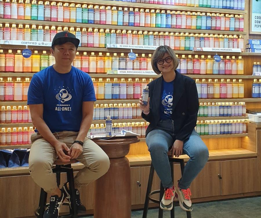 Peresmian Pop-up Store yang terletak di Central Park Lantai LG, Jakarta, pada Rabu (8/2).  