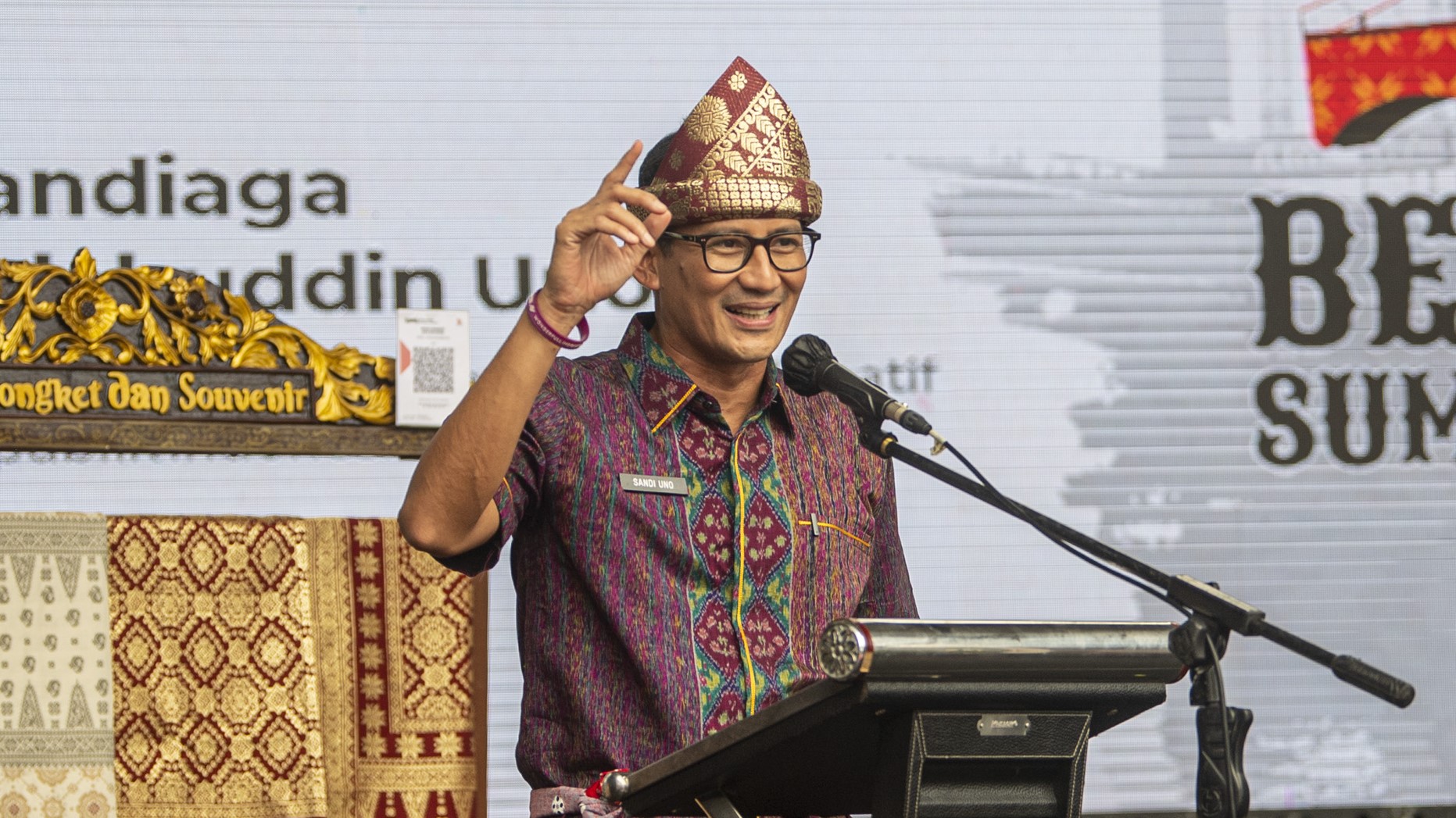 Menteri Pariwisata dan Ekonomi Kreatif Sandiaga Uno