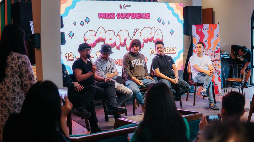 Acara temu media mengenai 'Sabiphora' di Ruang Kopi, Jakarta Selatan, baru-baru ini. 