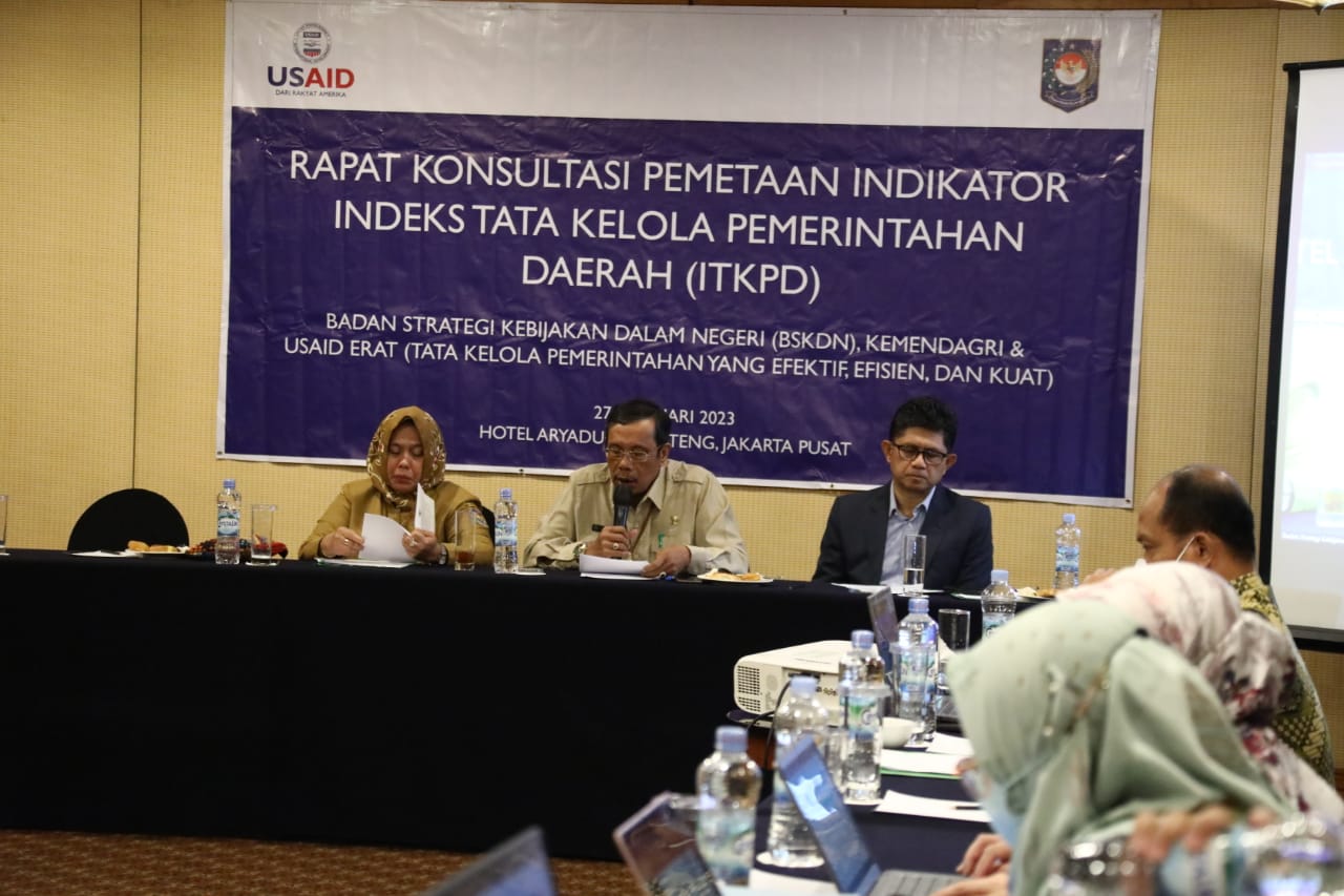 Rapat Konsultasi Pemetaan Indikator ITKPD