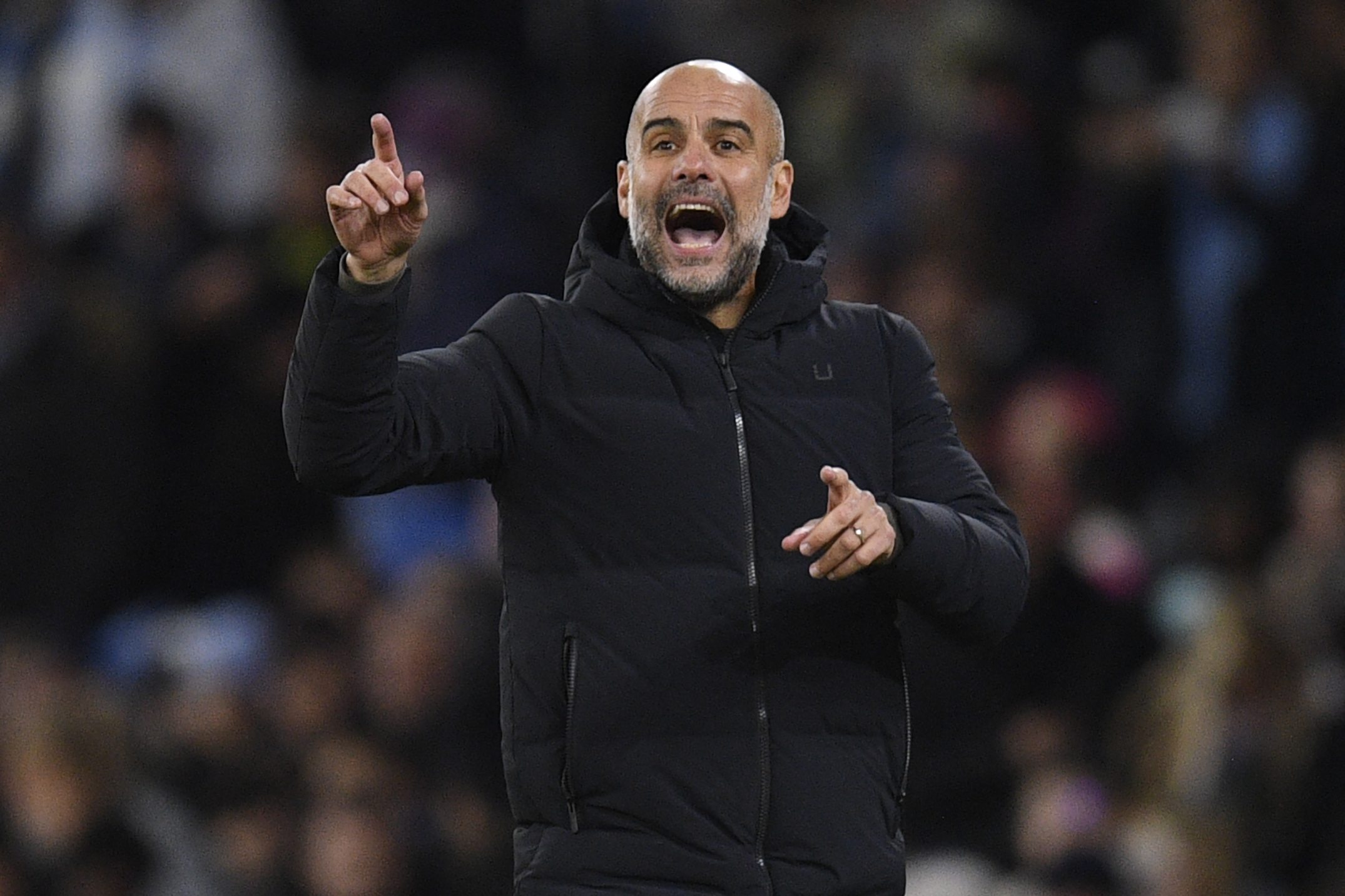 Manajer Manchester City Pep Guardiola