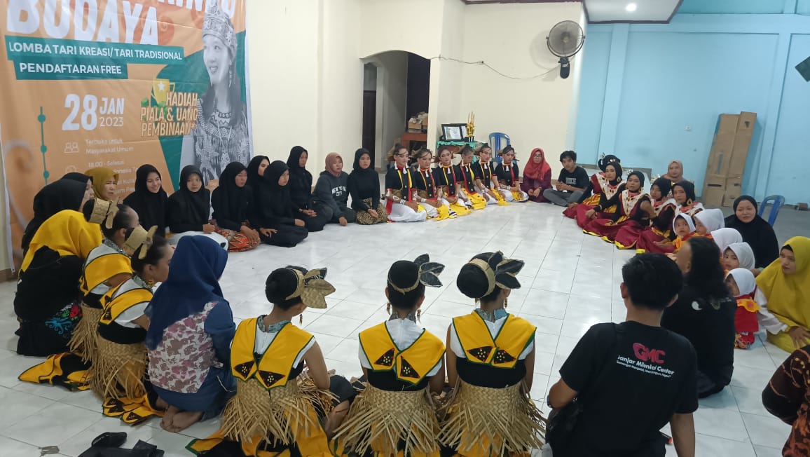 GMC Kalimantan Timur menggelar kegiatan lomba tari dengan tema Malam Rindu Budaya di IKN Nusantara, Penajam Paser Utara, Selasa (31/1/2023)