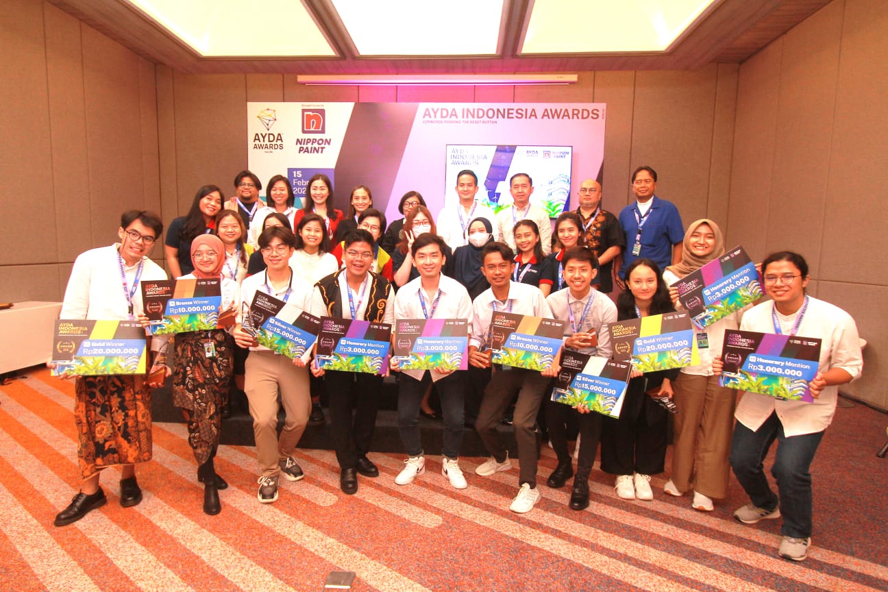 Penerima penghargaan di kompetisi AYDA 2022/2023