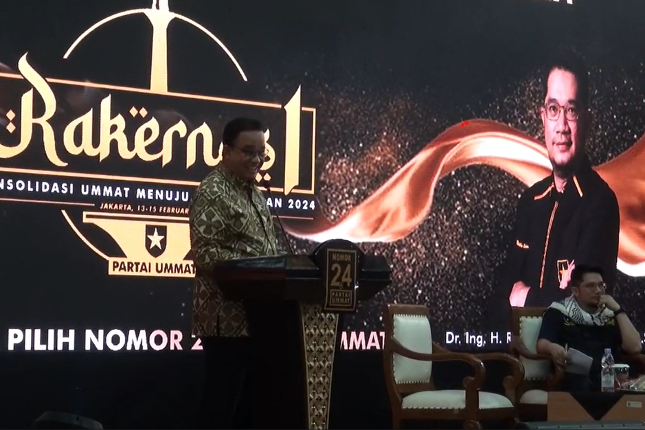 Anies Baswedan dan Ridho Rahmadi.