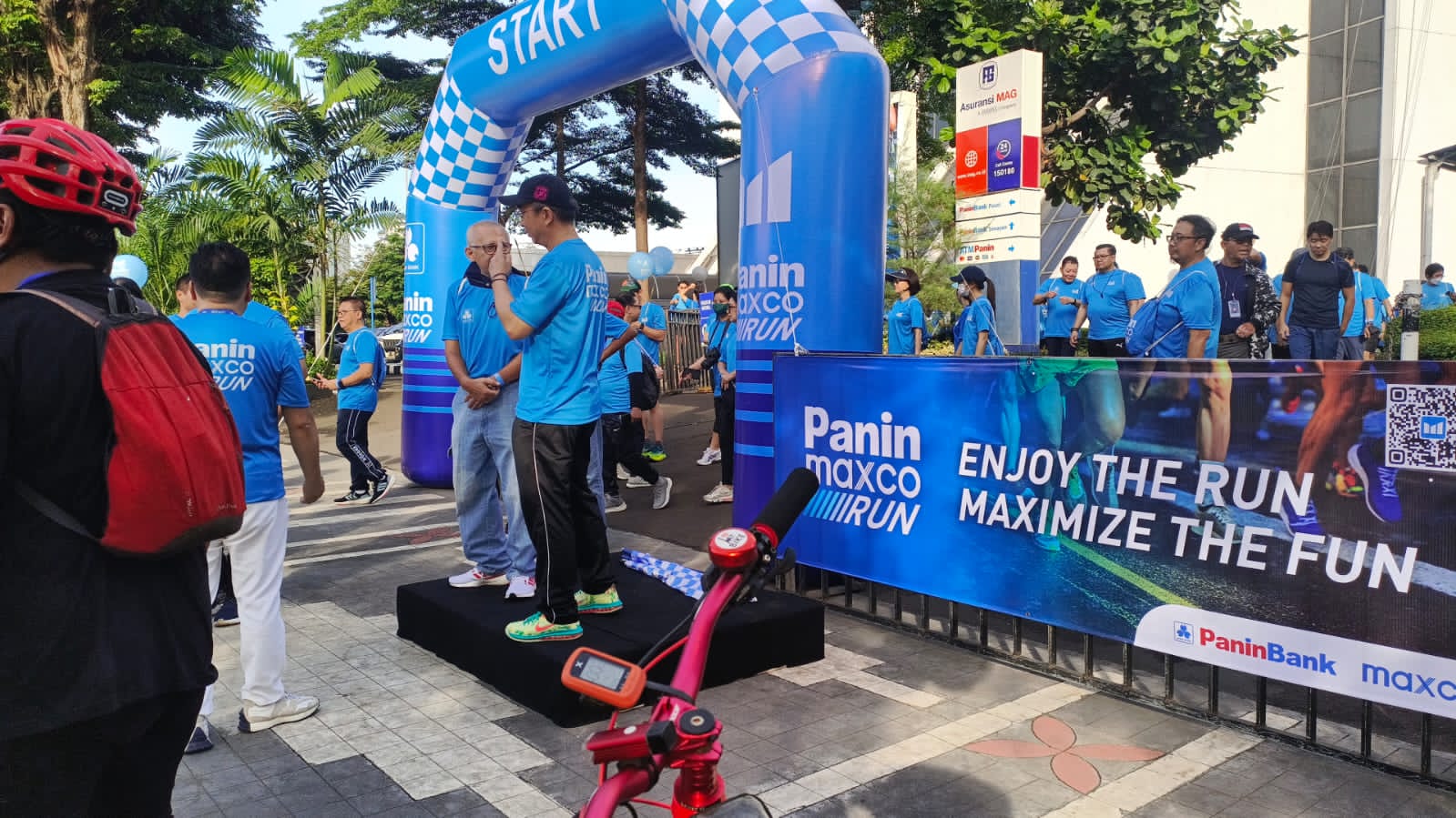 Maxco Futures menggandeng PaninBank menyelenggarakan Panin Maxco Run 2023 bertema Gathering Sehat dan Bugar Bersama.