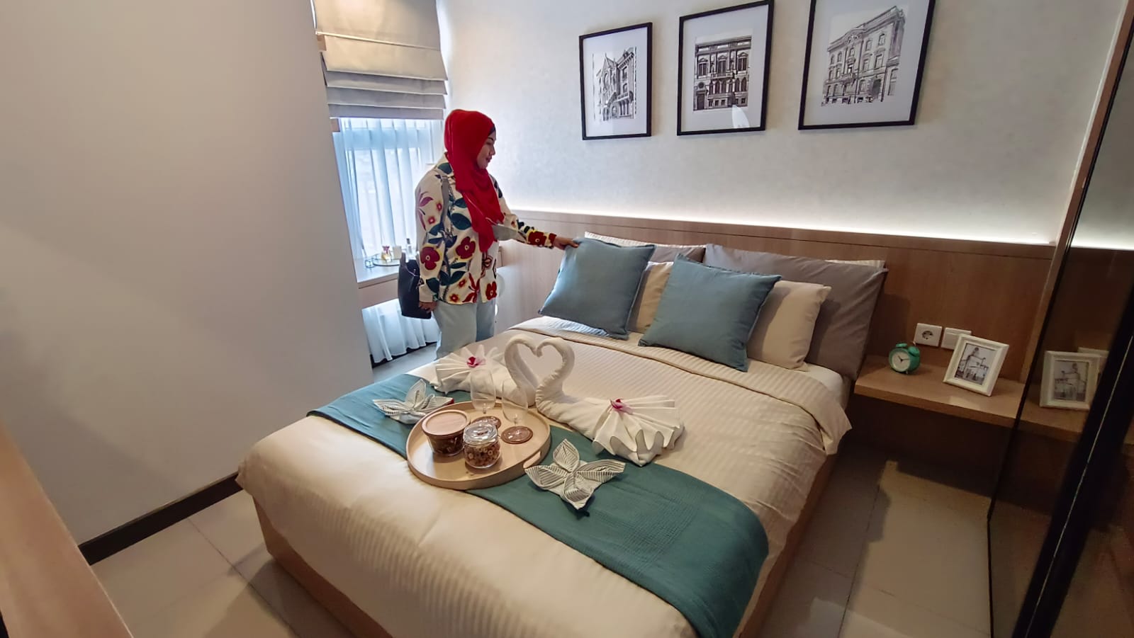 Suasana salah unit apartemen di Kebayoran Apartment