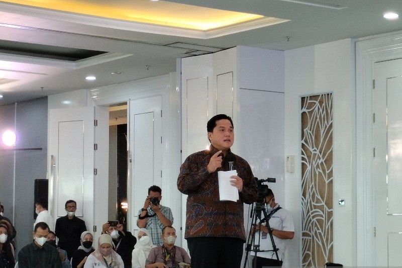 Menteri BUMN Erick Thohir