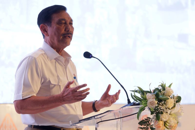 Menteri Koordinator Bidang Kemaritiman dan Investasi Luhut Binsar Pandjaitan