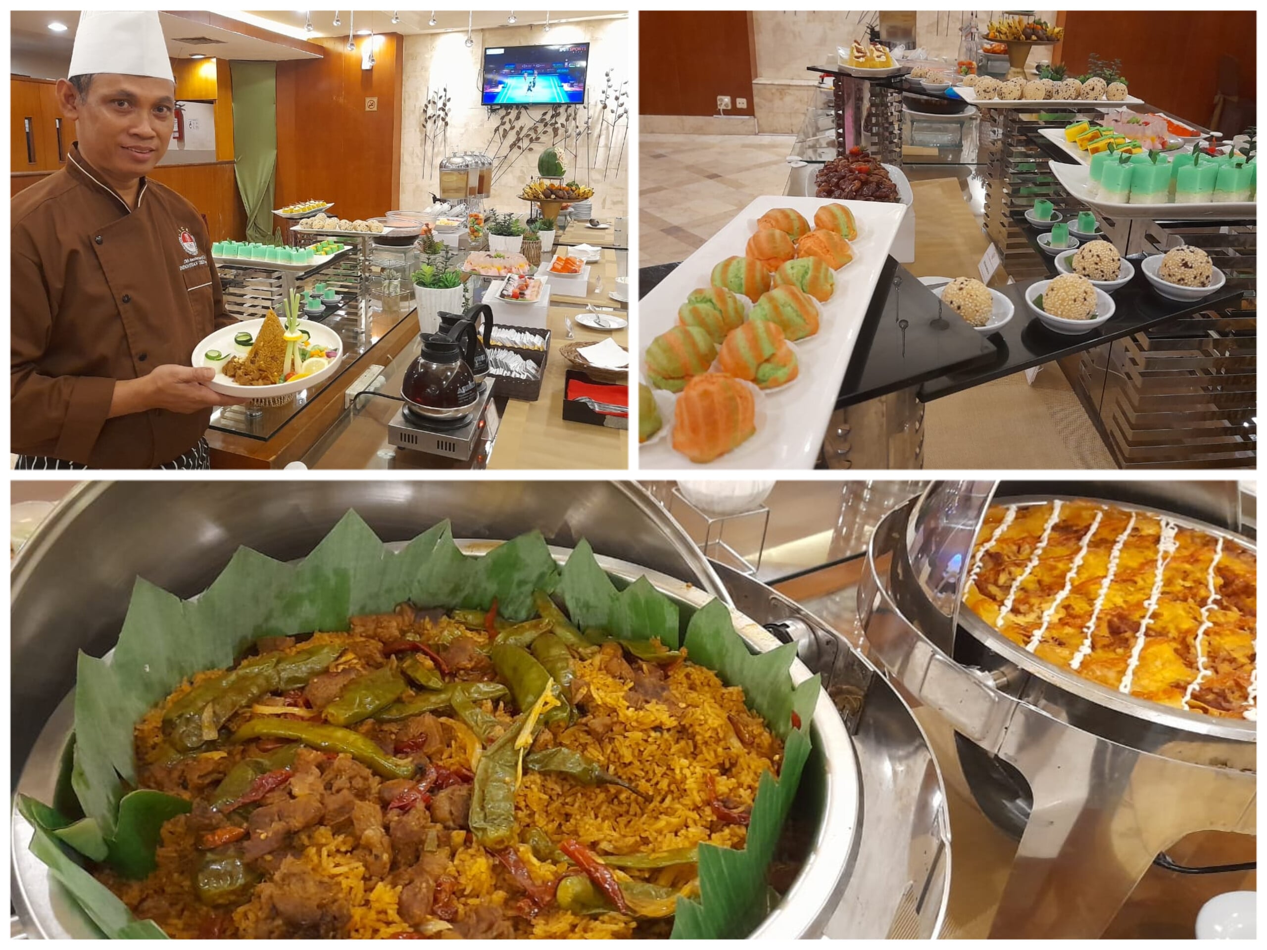 Hotel Salak The Heritage Bogor menyediakan buffet ragam kuliner Timur Tengah, Barat, dan Nusantara, selama Ramadan 2023. 