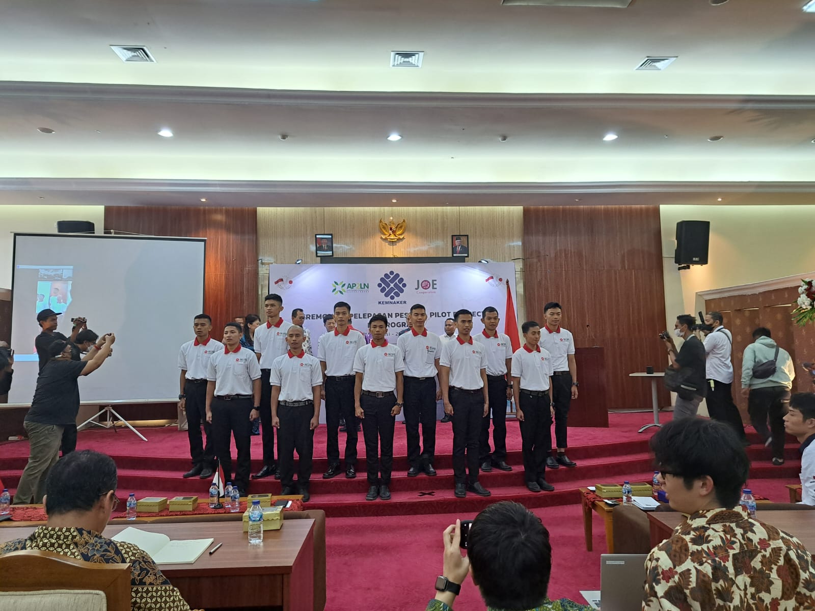 Sebanyak 160 orang berangkat dalam program pemagangan ke Jepang