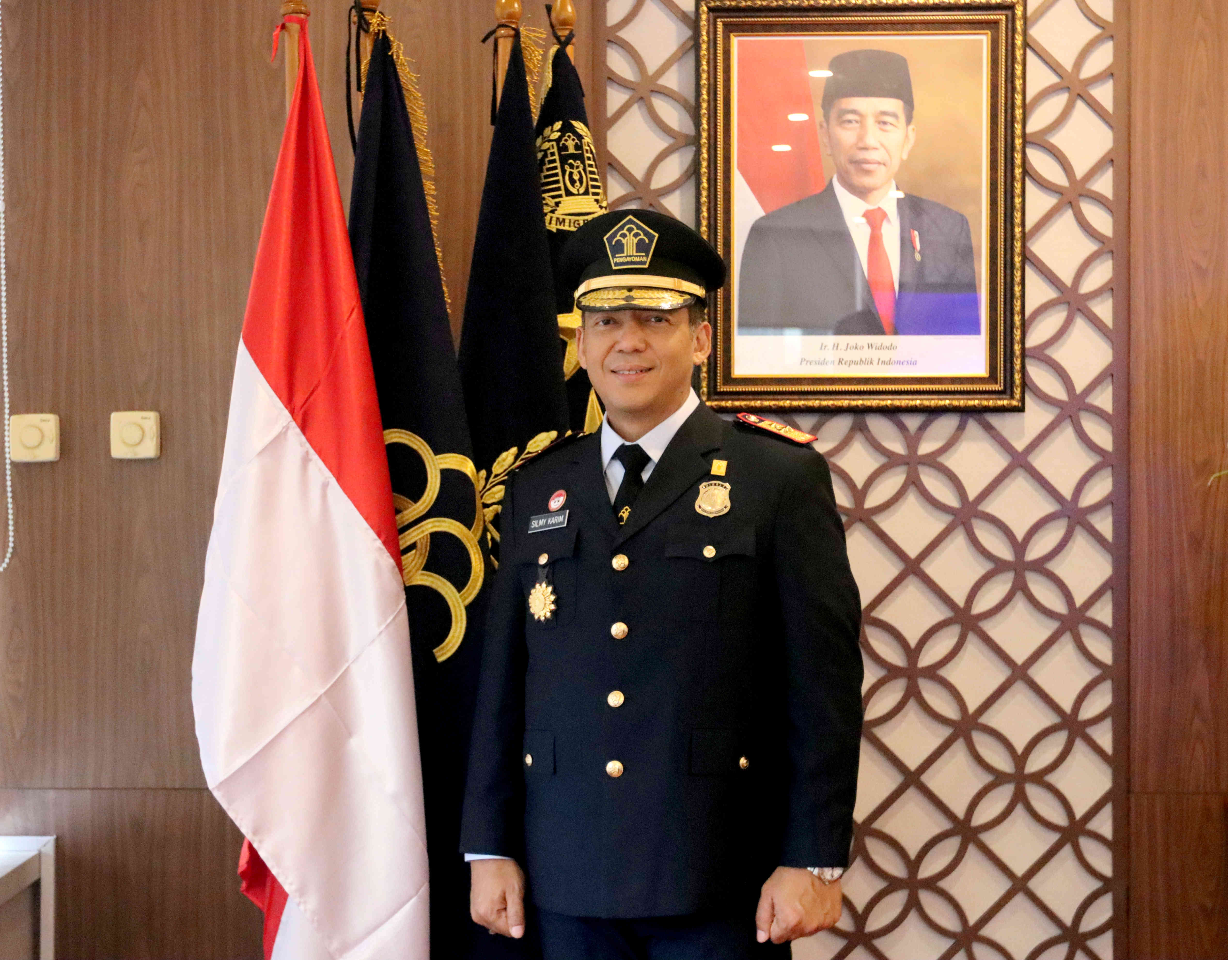 Direktur Jenderal Imigrasi, Kementerian Hukum dan Hak Asasi Manusia, Dirjen Imigrasi Kemenkumham Silmy Karim