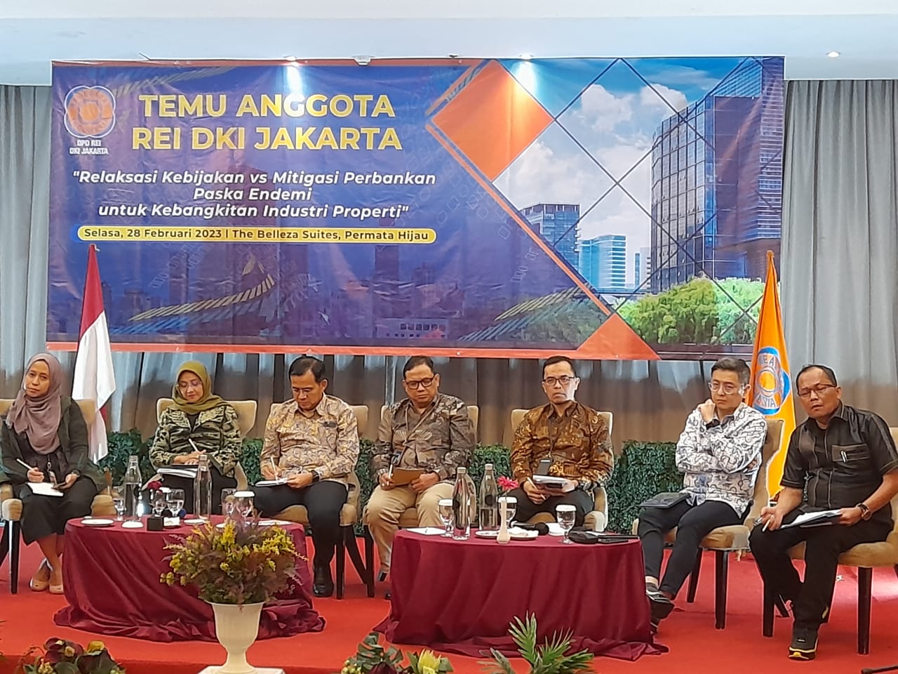 Temu anggota REI DKI Jakarta.