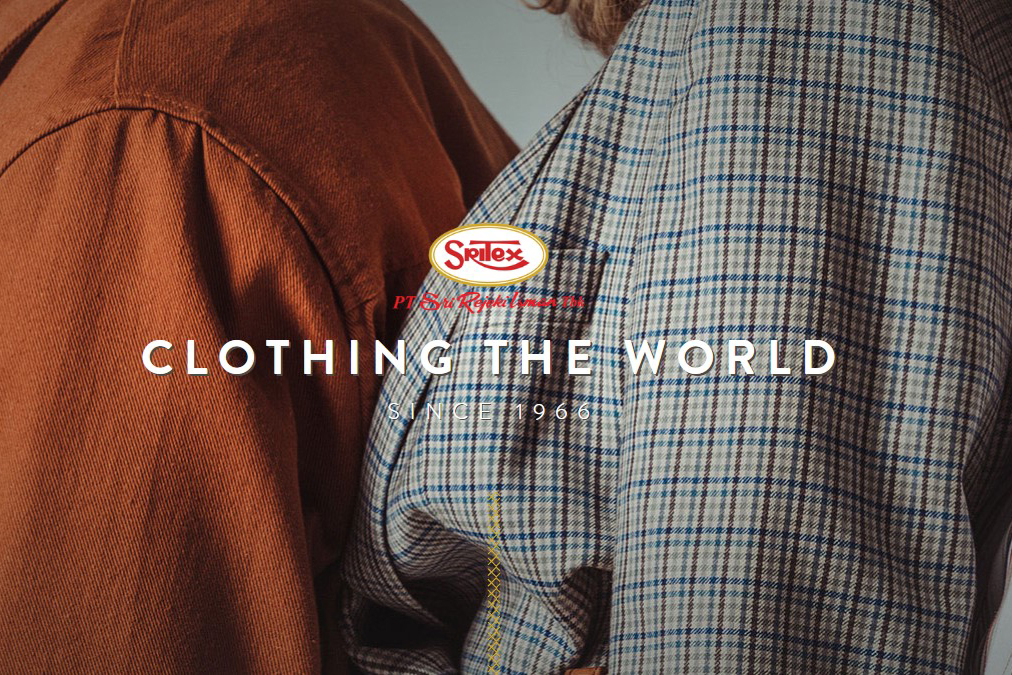 Laman muka PT Sri Rejeki Isman Tbk (SRIL).