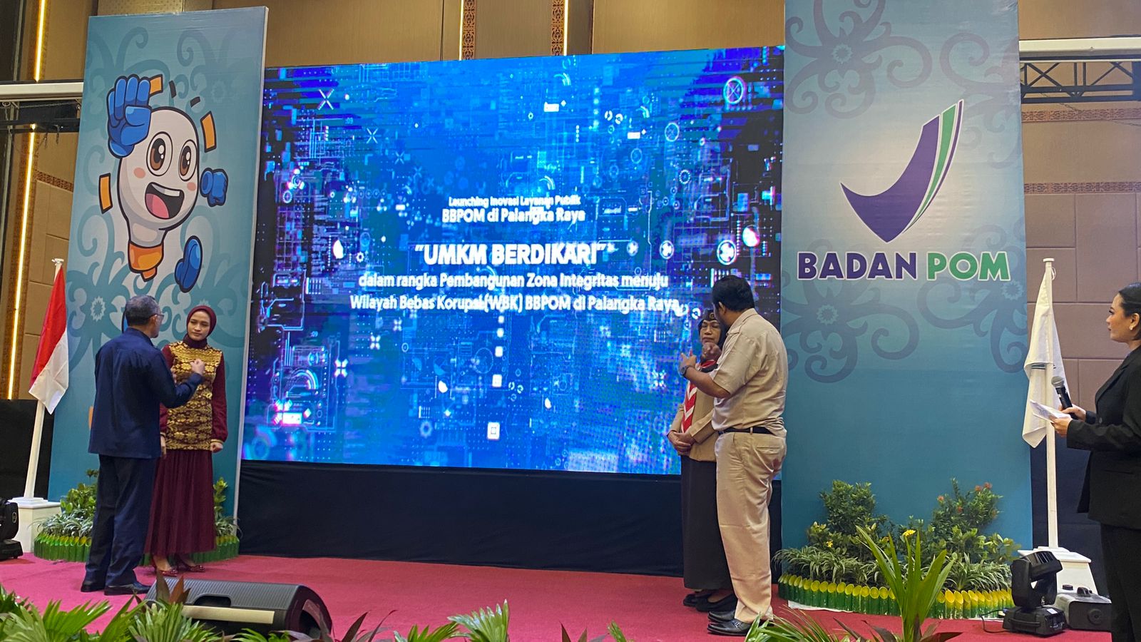 Ajang UMKM Berdikari yang digelar BBPOM Palangka Raya