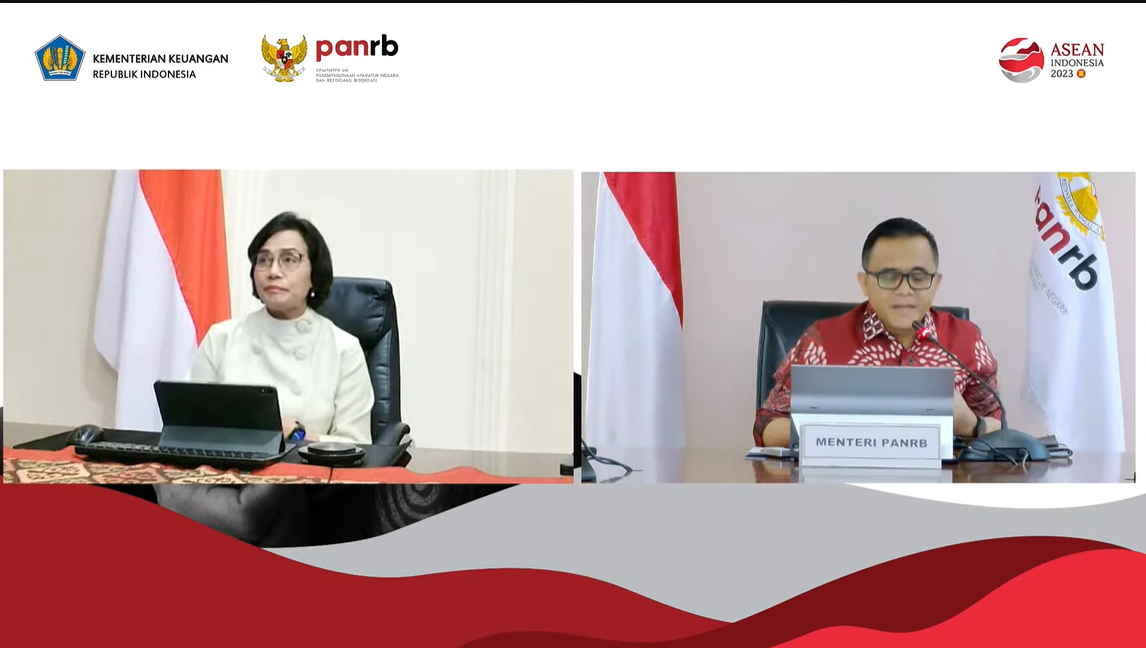 Menteri Sri Mulyani mengatakan pencairan THR untuk PNS dimulai H-10 lebaran.