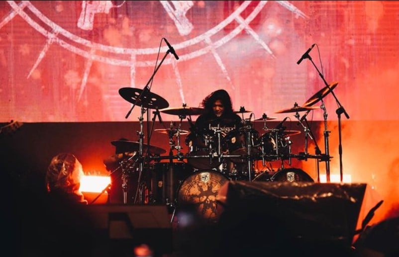 Drummer Burgerkill Putra Pra Ramadhan