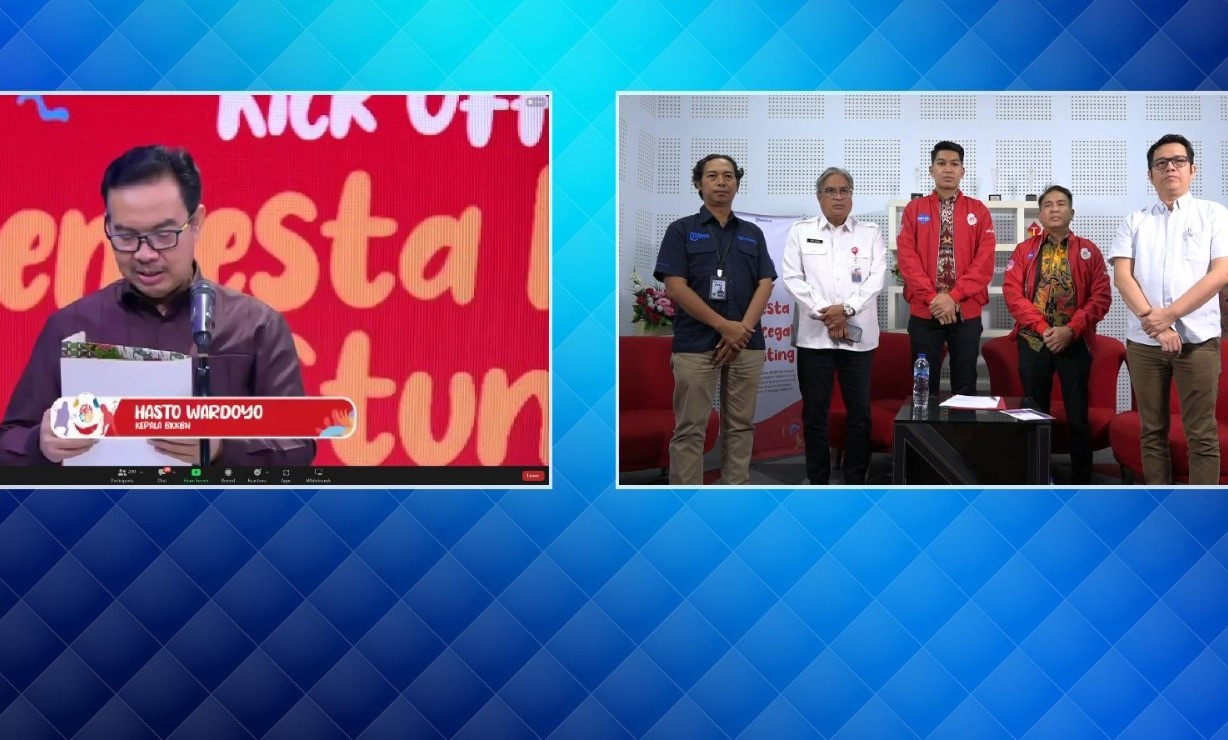 CEO Nucleus Farma dikukuhkan sebagai Kakak Stunting oleh Kepala BKKBN Hasto Wardoyo.