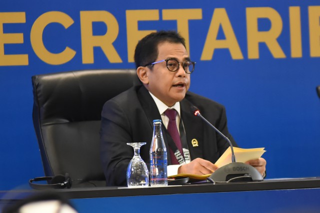 Sekretaris Jenderal DPR RI Indra Iskandar.