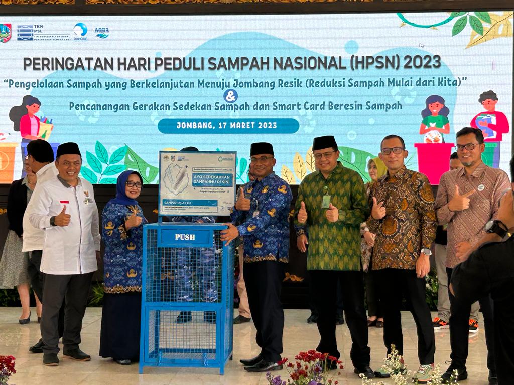 Peringatan Hari Peduli Sampah Nasional di Kabupaten Jombang, Jawa Timur