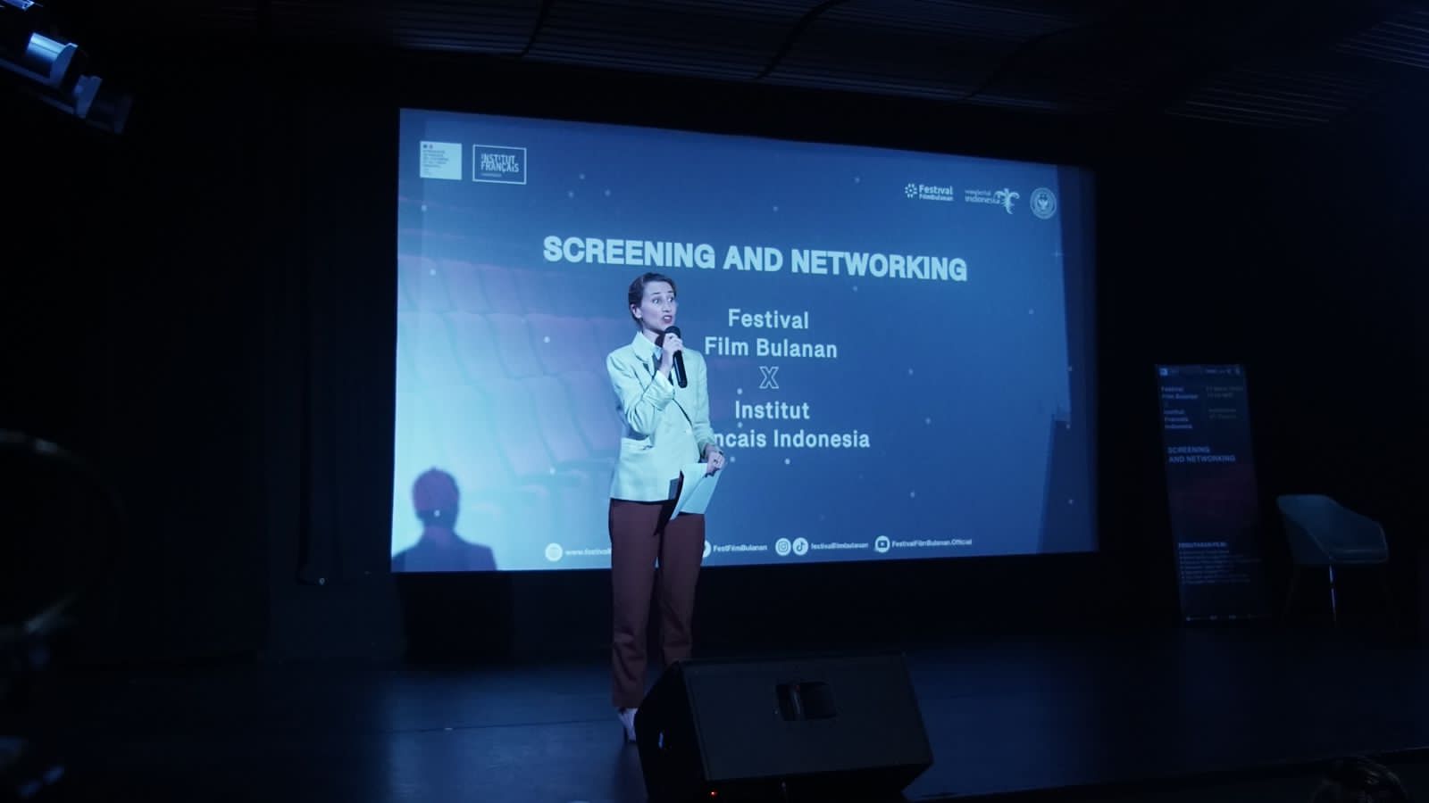 Program Festival Film Bulanan berkolaborasi dengan Institut Francais Indonesia (IFI) menggelar acara Screening and Networking di Jakarta.
