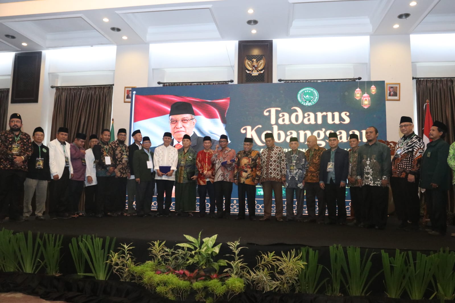 Acara 'Tadarus Kebangsaan dan Penyusunan Peta Jalan Kepemimpinan Muslim Indonesia' di Jakarta. 