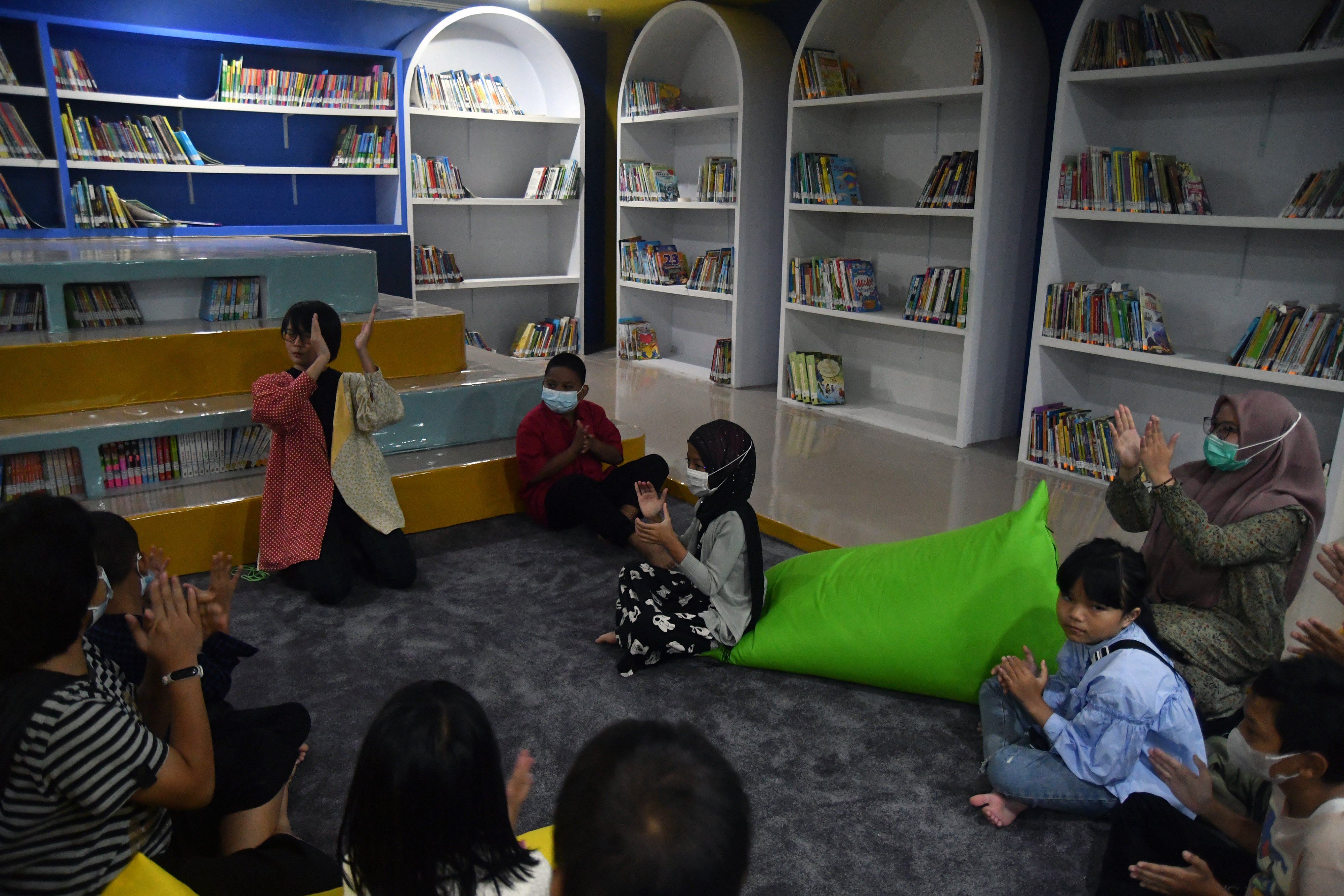 Contoh perpustakaan ramah anak di Bogor, Jawa Barat