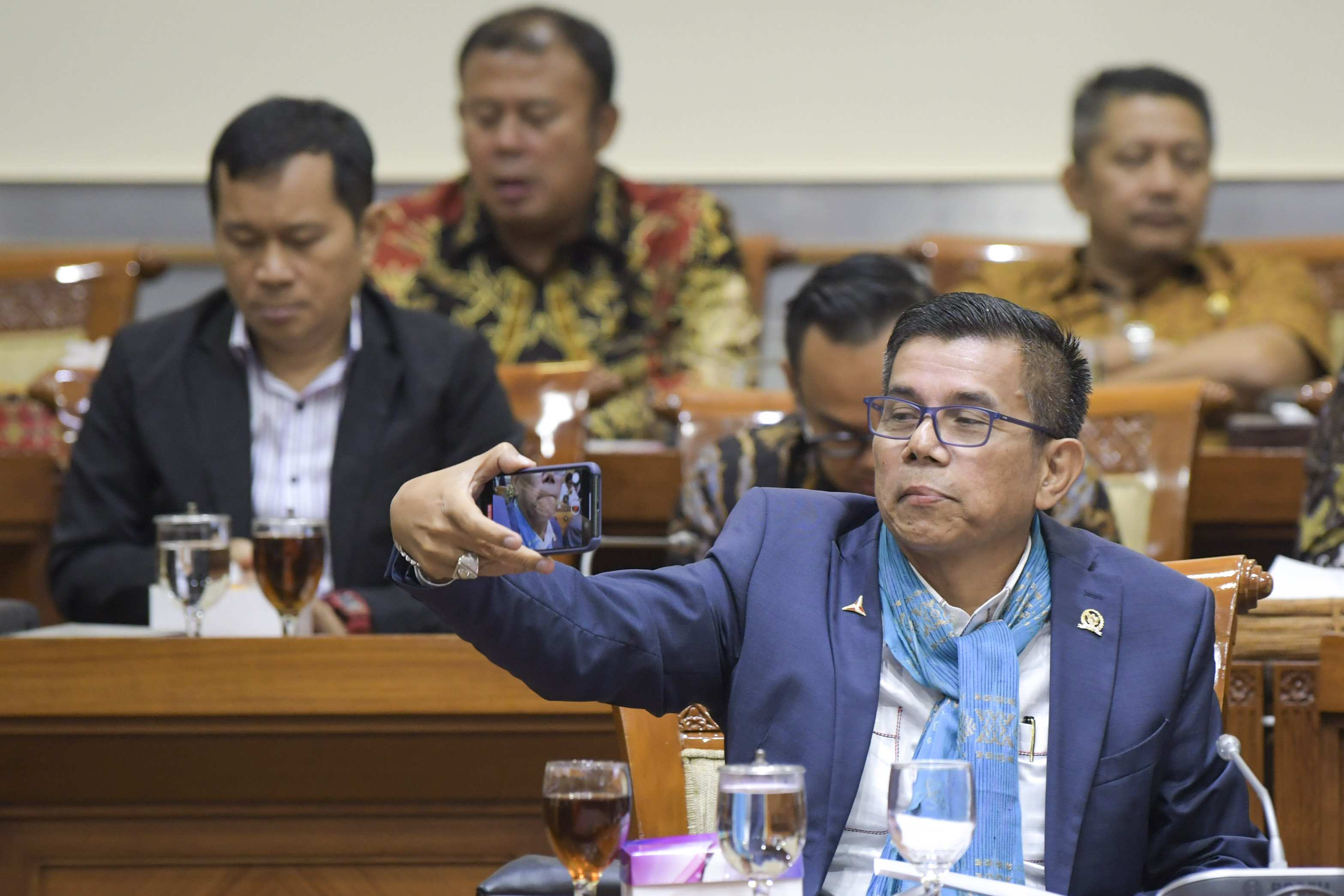 Anggota komisi III DPR Hinca Panjaitan