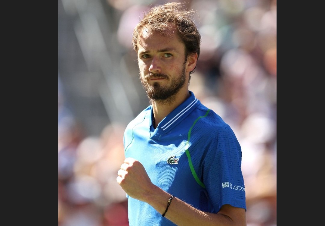 Petenis Rusia Daniil Medvedev