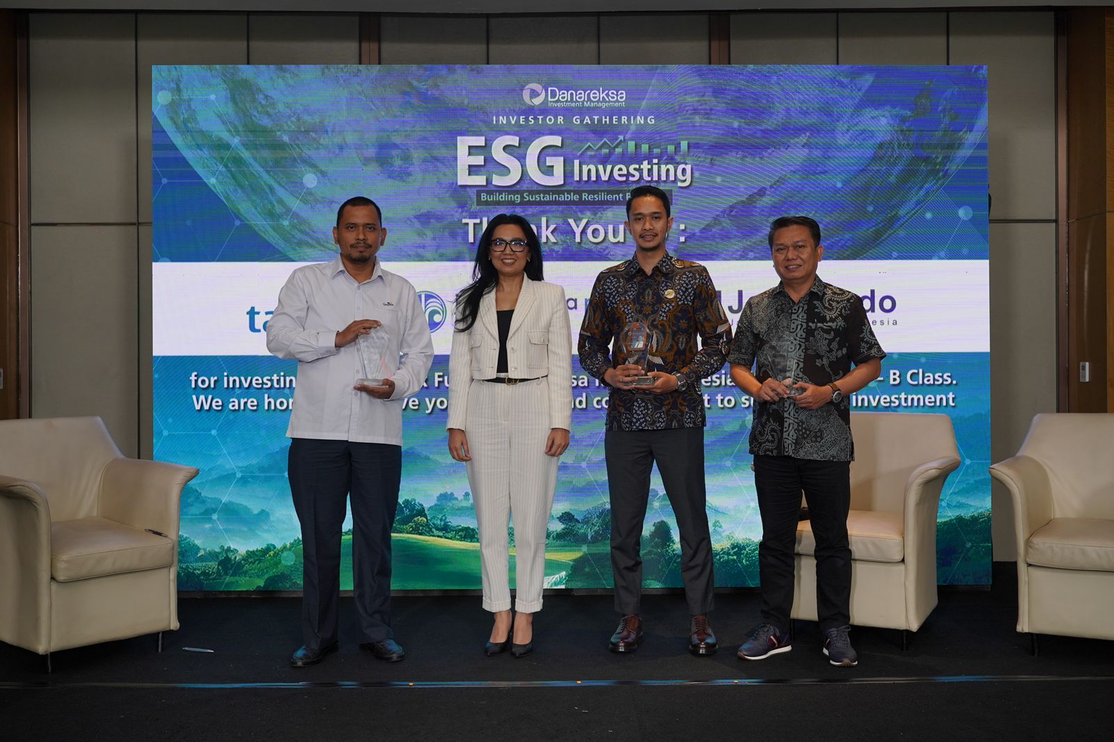 Investor Gathering dengan tema ESG Investing: Building Sustainable Resilient Portfolio.