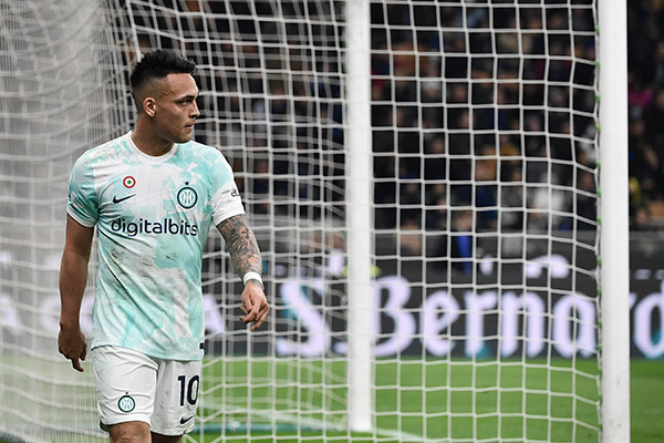 Pemain Inter Milan Lautaro Martinez