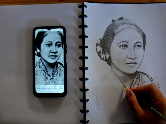Ilustrasi RA Kartini