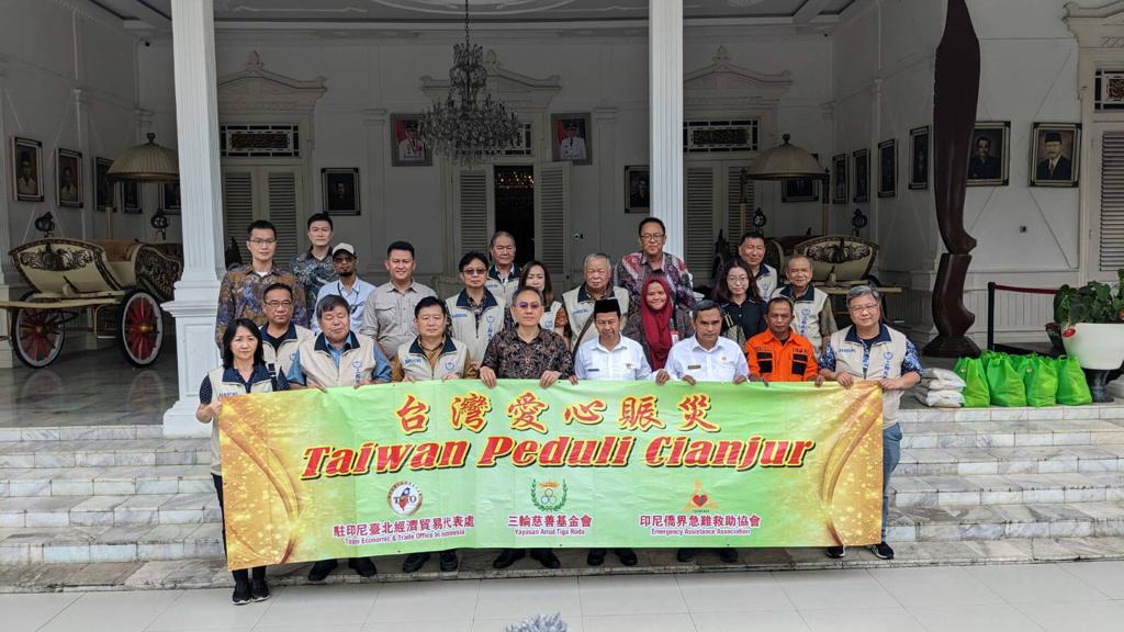 Bantuan untuk korban gempa cianjur dari Pemerintah Taiwan