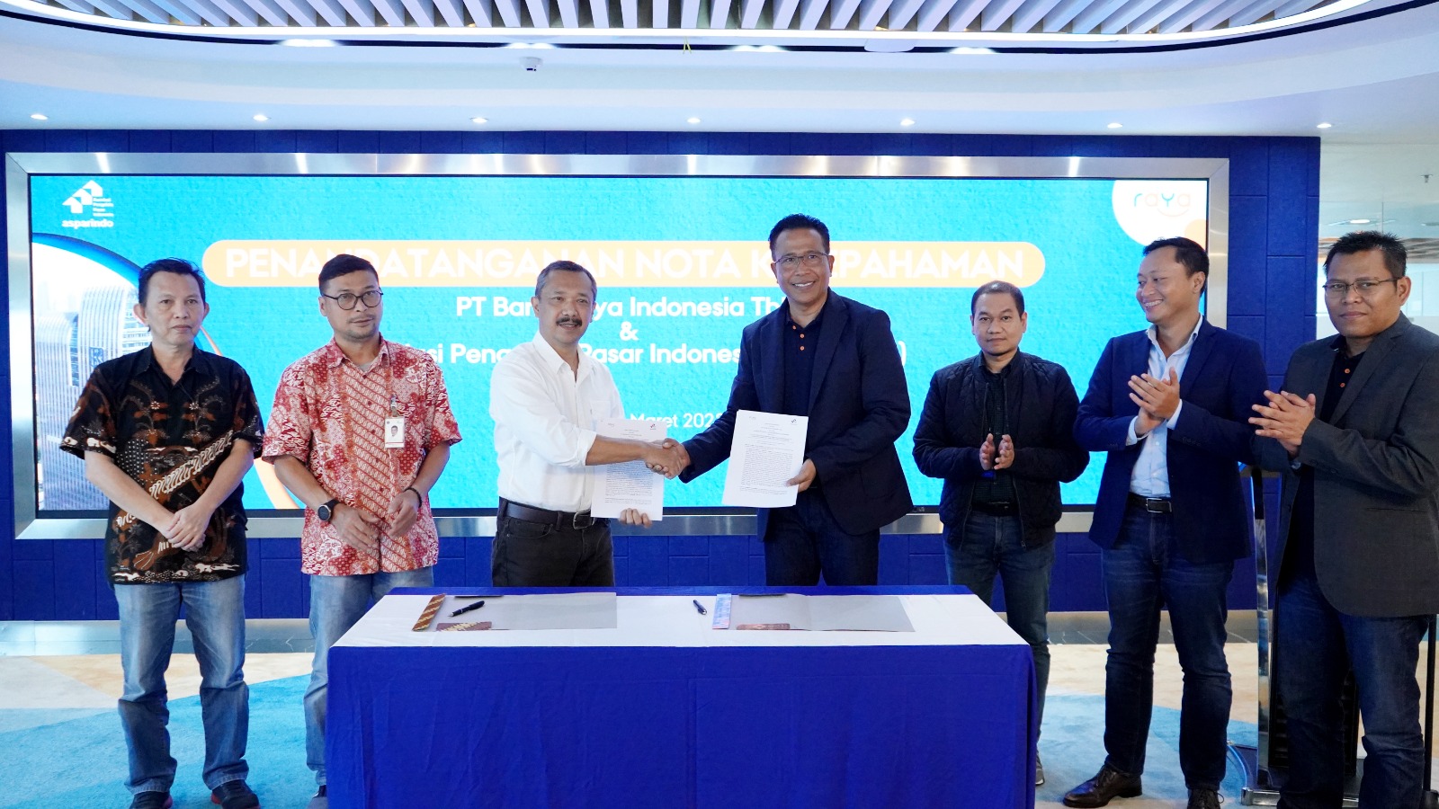 Kolaborasi Bank Raya dan Asparindo digitalkan transaksi di pasar tradisional